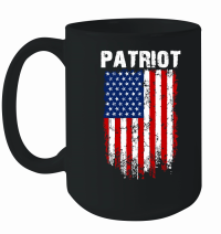 Product Patriot USA Flag white Mug