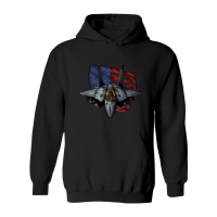Product Patriotic USA Flag Fighter Jets Hoodie