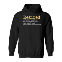 Product Retired Definition Retirement Hoodie