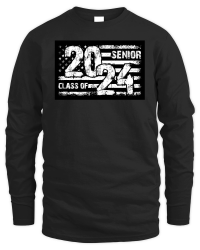 Product Senior Class Of 2023 With USA Flag Unisex Sweatshirt