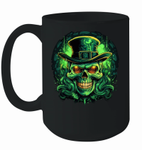 Product Skull Shamrock for St. Patricks Day2 Mug