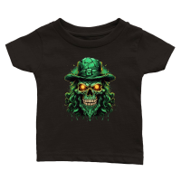 Product Skull Shamrock for St. Patricks Day3 Classic Baby Crewneck T-shirt