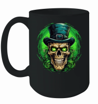 Product Skull Shamrock for St. Patricks Day4 Mug