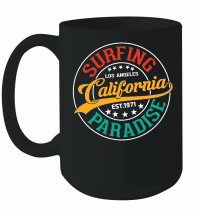 Product Surfing Paradise California Mug