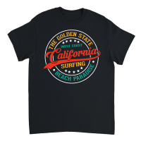 Product The Golden State California Surfing Unisex T-Shirt