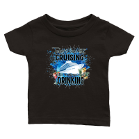 Product todays forecast cruising with a chance of drinking Classic Baby Crewneck T-shirt