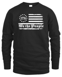 Product We The People 1776 USA Flag Design Unisex Sweatshirt