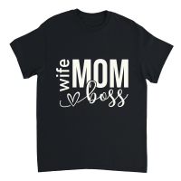 Product Wife Mom Boss Unisex T-Shirt