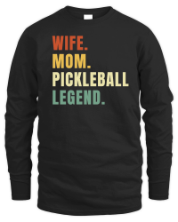 Product Wife Mom Pickleball Legend Unisex Sweatshirt