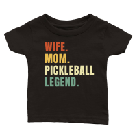 Product Wife Mom Pickleball Legend Classic Baby Crewneck T-shirt