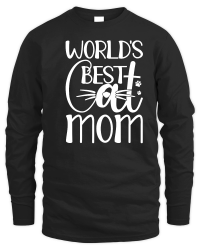 Product worlds best cat mom mother’s day Unisex Sweatshirt