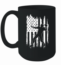 Product 10. American Football Player usa flag Mug
