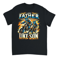 Product ather and Son Dirtbike Racing Unisex T-Shirt