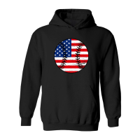 Product Baseball with American Flag Hoodie