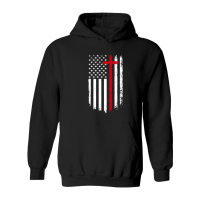 Product Faith Cross American Flag Christian 2 Hoodie