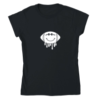 Product Football Smile Classic Womens Crewneck T-shirt