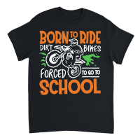 Product Forced to Go to School Motocross Unisex T-Shirt