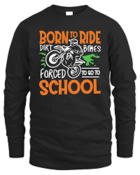 Product Forced to Go to School Motocross Unisex Sweatshirt