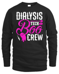 Product Halloween dialysis tech boo crew Unisex Sweatshirt