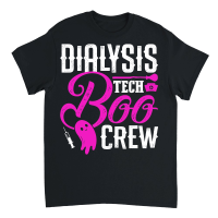 Product Halloween dialysis tech boo crew Unisex T-Shirt