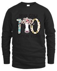Product Holy Cow 100 Days of School Unisex Sweatshirt