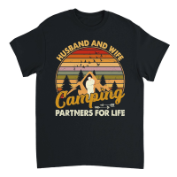 Product Husband And Wife Camping Partners For Life Unisex T-Shirt