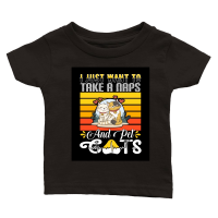 Product i just want to take a naps and pet cats Classic Baby Crewneck T-shirt