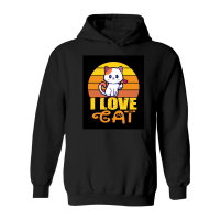 Product I love Cat Hoodie