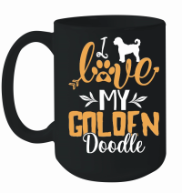 Product I Love My Golden Doodle Quote Mug