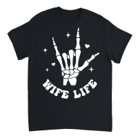 Product I Love My Husband front 2 white Unisex T-Shirt