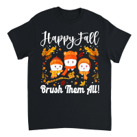 Product Thanksgiving   happy fall brush them all Unisex T-Shirt
