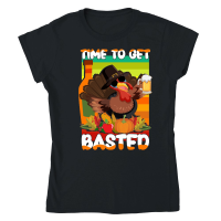 Product Thanksgiving   bastedtime to gettime to get basted Classic Womens Crewneck T-shirt