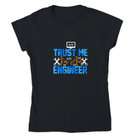 Product trust me i am an Computer Engineer Classic Womens Crewneck T-shirt