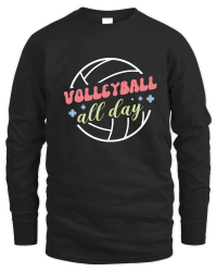 Product Volleyball all day 01 Unisex Sweatshirt