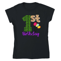 Product 1st Birthday Classic Womens Crewneck T-shirt