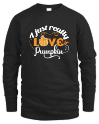 Product A just really love pumpkin Unisex Sweatshirt