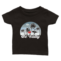 Product Be Salty Surfing Summer Classic Baby Crewneck T-shirt