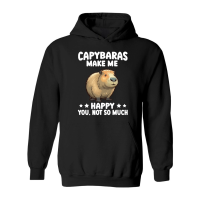 Product Capybara make me happy you not so much Hoodie