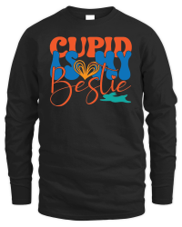 Product Cupid Is My Bestie Unisex Sweatshirt