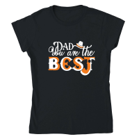 Product Fathers Day    Dad You Are the Best Classic Womens Crewneck T-shirt