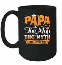 Product Fathers Day   Papa the Man the Myth the Legend Mug