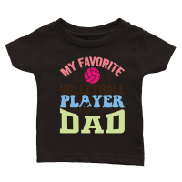 Product fathers day  My Favorite volleyball player calls me DAD 01 Classic Baby Crewneck T-shirt