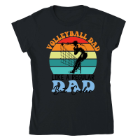 Product fathers day  Volleyball dad like a regular dad but cooler 01 Classic Womens Crewneck T-shirt