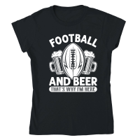 Product Football and American Football Classic Womens Crewneck T-shirt