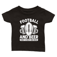 Product Football and American Football Classic Baby Crewneck T-shirt