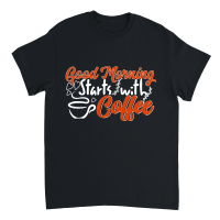 Product good morning with coffee Unisex T-Shirt