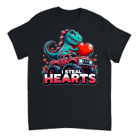 Product I Steal Hearts Dinosaur Valentine Unisex T-Shirt