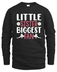 Product Little sister biggest fan 01 Unisex Sweatshirt