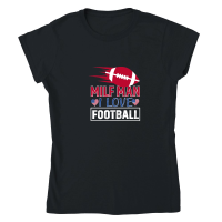 Product milk man  i love American Football Classic Womens Crewneck T-shirt