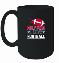 Product milk man  i love American Football Mug
